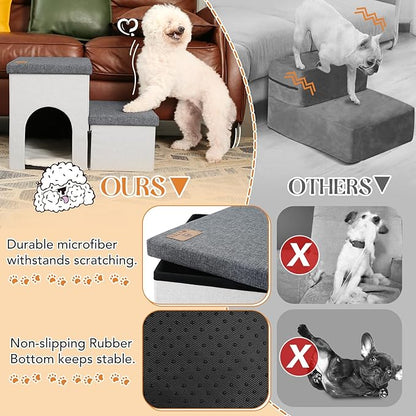 Dog Stairs for Small Dogs 22 in(2