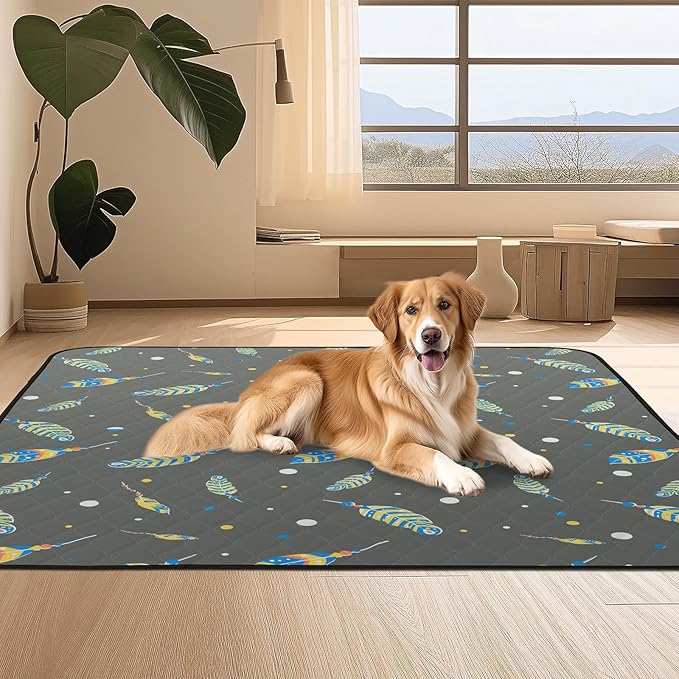Dog Pee Pads Washable: 2 Pack Reusable Puppy Pads 36x41 Inch