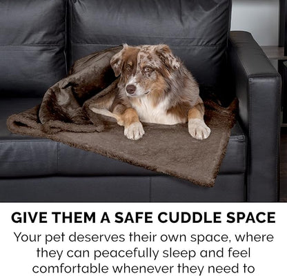 Furhaven Waterproof & Self-Warming Throw Blanket for Dogs & Indoor Cats