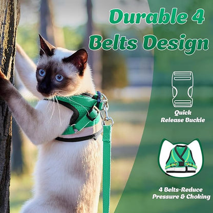 Supet Cat Harness and Leash Set for Walking