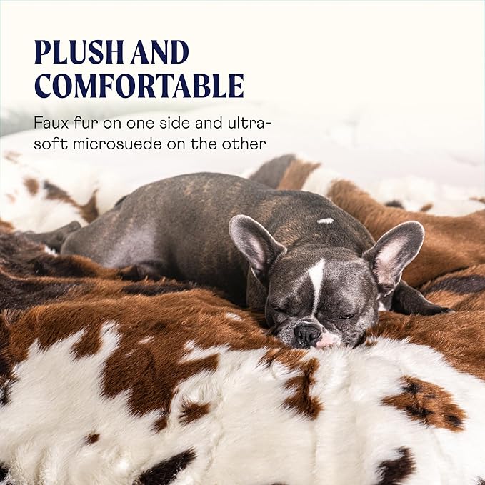 PupProtector Waterproof Throw Blanket for Dogs and Cats (80" L 62" W)