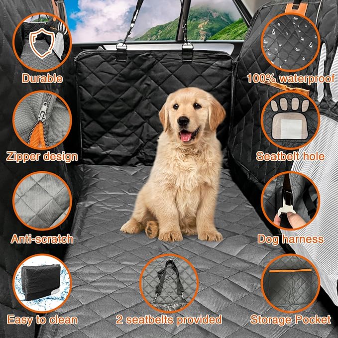 Tfwadmx Back Seat Extender for Dogs