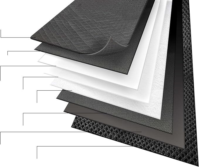 Waterproof Dog Car Seat Cover 55" x 60" (Pink)