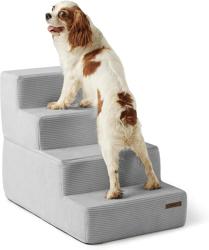 Lesure Dog Stairs for Small Dogs 4 Steps