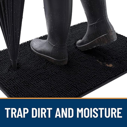 OLANLY Dog Door Mat for Muddy Paws 24x16