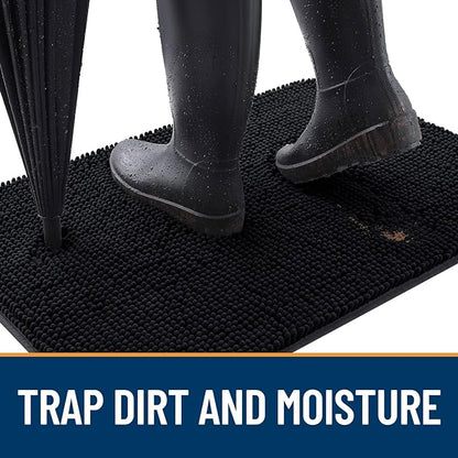 OLANLY Dog Door Mat for Muddy Paws 36x24