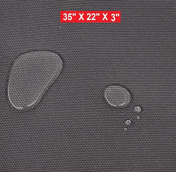 Dogbed4less Memory Foam Platform Dog Bed 35X22X3 Space