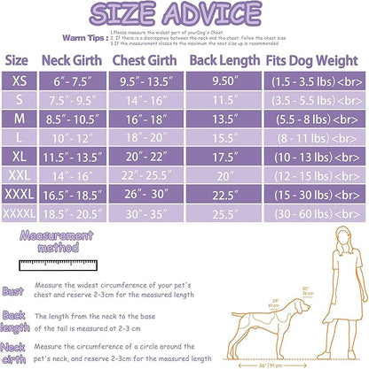 Paiaite Dog Clothes Fashionable Sleeveless Pet Vest: 'Little Miss Sassy' Printed Cotton Dog Shirt, Ideal for Small, Medium, and Large Breeds, Ensuring Comfort and Breathability Purple 4XL