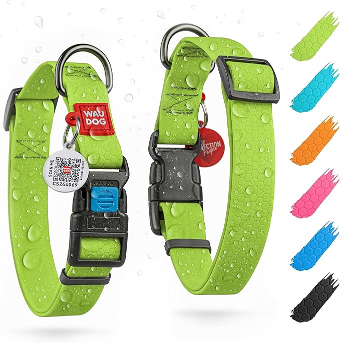 WAUDOG Waterproof Dog Collar