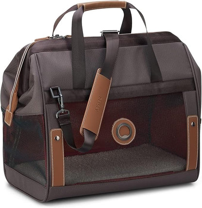 Chatelet 2.0 Soft Sided Pet Carrier, Chocolate Brown