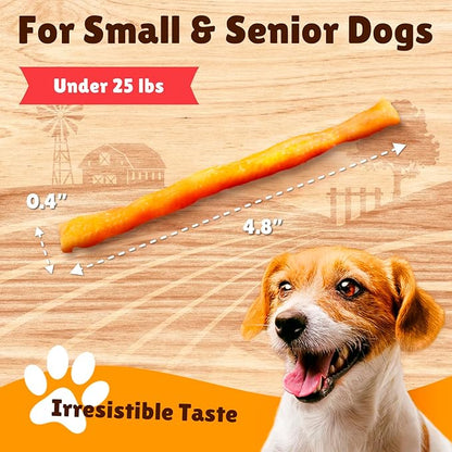 Gootoe Soft Turkey Tendon Dog Treat 1 lb (Pack of 1) – Soft Strip, 100% USA Sourced Turkey, Natural Snack, Hypoallergenic, Rawhide Free, Reseal Value Bag, Ideal for Small & Senior Dogs