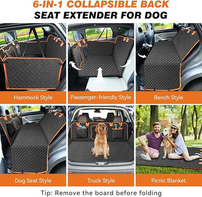 Back Seat Extender for Dog 400LB Waterproof