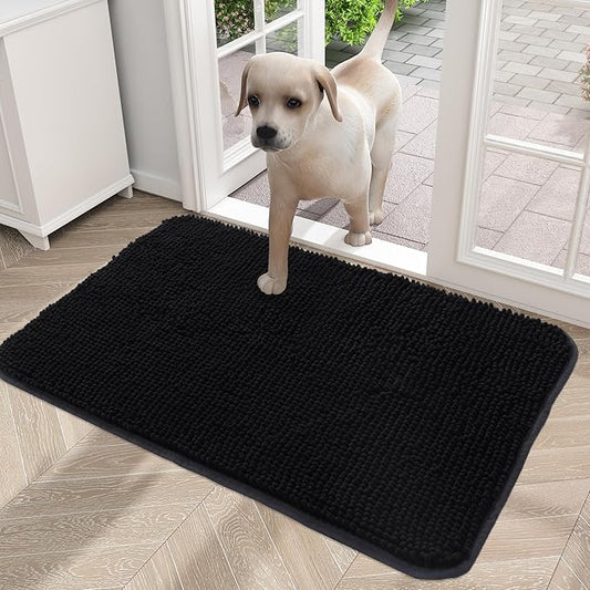 OLANLY Dog Door Mat for Muddy Paws 24x16
