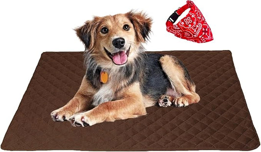 ariika Waterproof Dog Sofa Mat - Durable, Scratch-Resistant - Eco-Friendly Polyester & Cotton Mix, Odor-Free, Ideal for All Breeds - Dog Bed Protector for Sofa, Couch, Floor, Car Seats and Bed