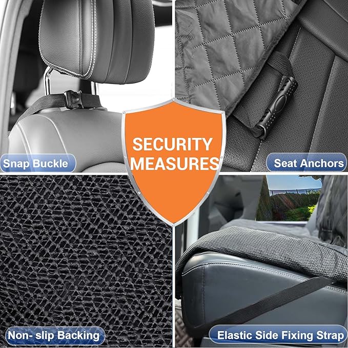 Bench Dog Car Seat Cover for Back Seat 100% Waterproof