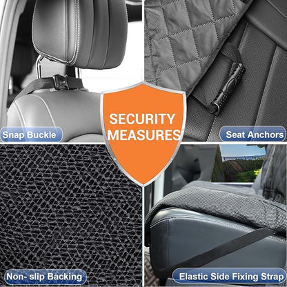 Bench Dog Car Seat Cover for Back Seat 100% Waterproof
