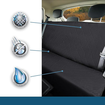 Custom Accessories Quilted Pet Hammock Seat Cover for Cars