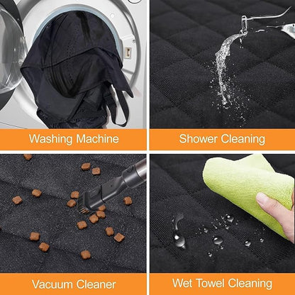 GXT Dog Back Seat Cover Protector for Cars SUV and Trucks with Mesh Window