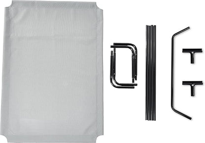 Amazon Basics Cooling Elevated Pet Bed For Dog (60.1 x 37.1 x 8.9 Inches), 1 count,