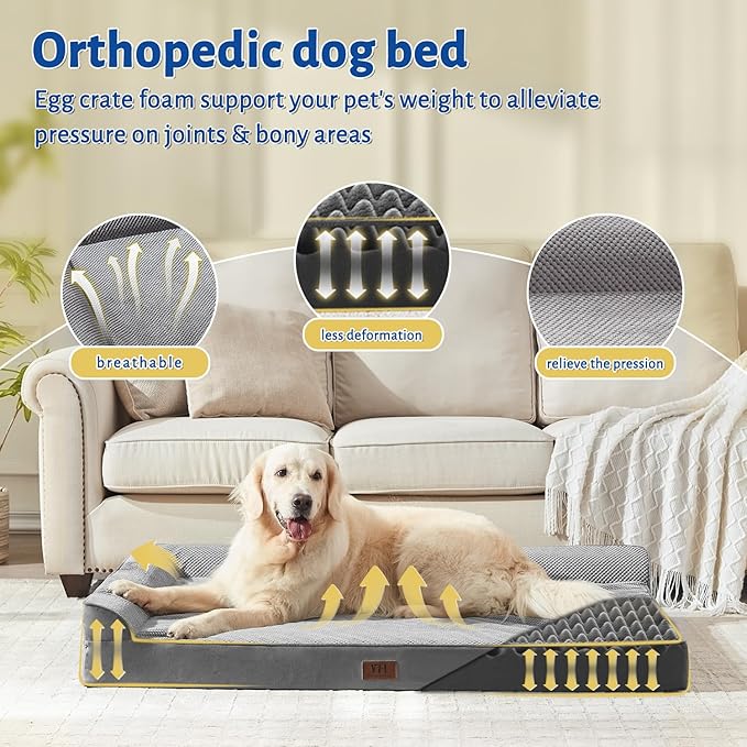 Orthopedic Dog Beds Big Large Sized Dog