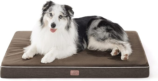 Bedsure Memory Foam Dog Bed for Large Dogs