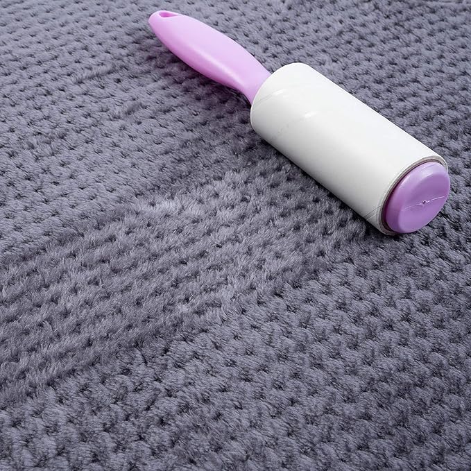 Dog Blanket or Cat Blanket or Pet Blanket (L/40" x 48", Purple)