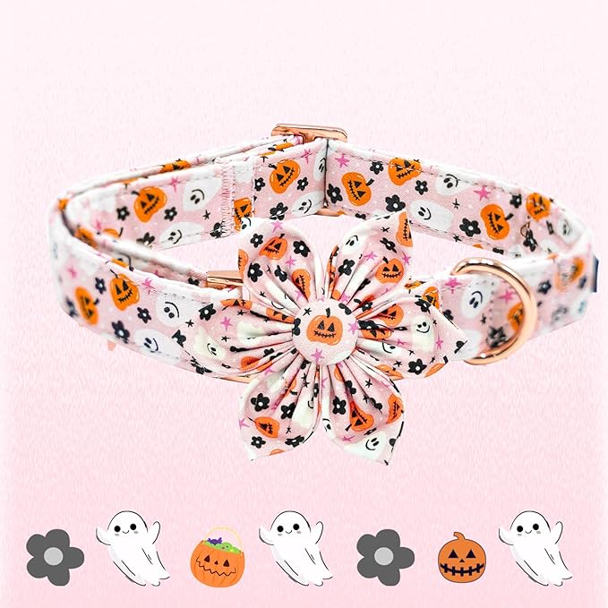 Elegant little tail Halloween Dog Collar