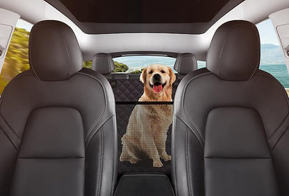 GXT Dog Back Seat Cover Protector for Cars SUV and Trucks with Mesh Window