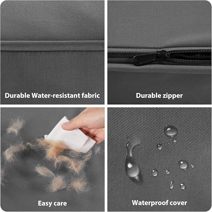 BFPETHOME Outdoor Dog Beds for Large Dogs (54 x 36 in,