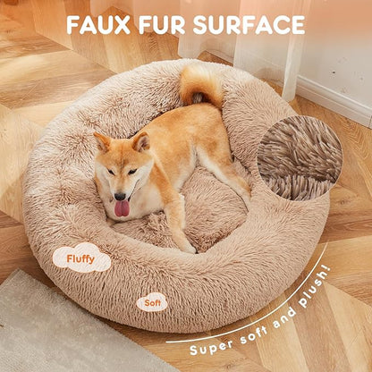 DUMOS Calming Dog Bed 22 Inch 15 lbs