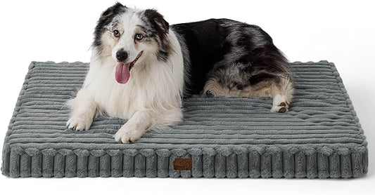 Bedsure Orthopedic Dog Bed for Large Dogs (44x32, Warm