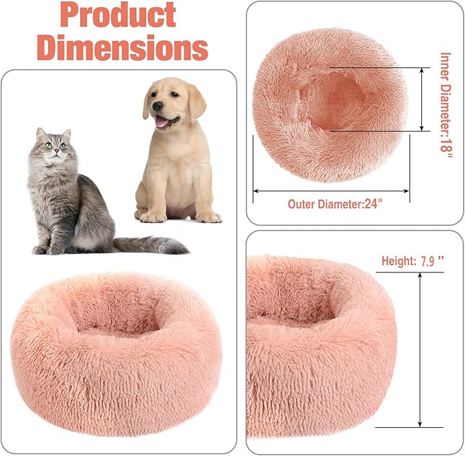 Calming Dog Bed 23.5'