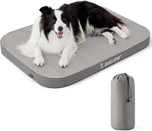 Lesure Inflatable Waterproof Dog Bed for Large Dogs 3 Inch