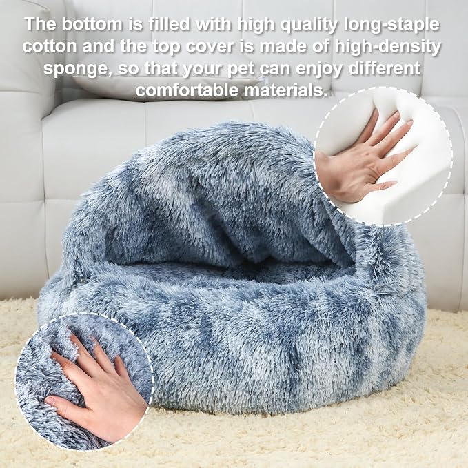 Calming Dog Beds for Small Dogs 25inch