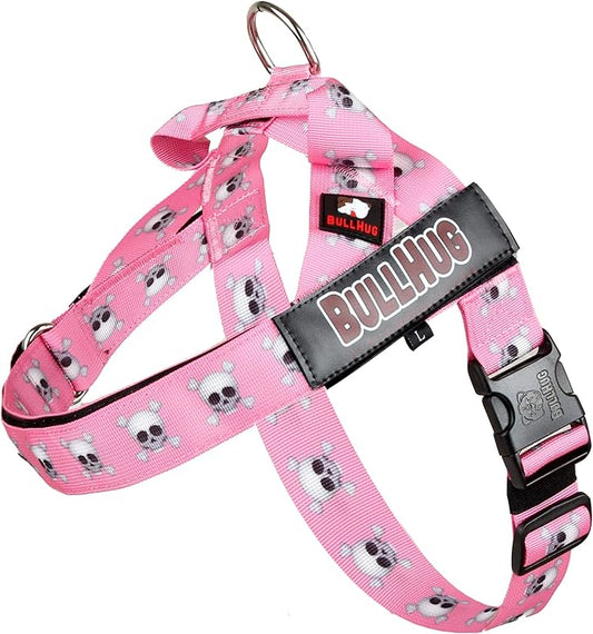 BULLHUG Harness – Made for Larger Chested Dogs Like English Bulldogs