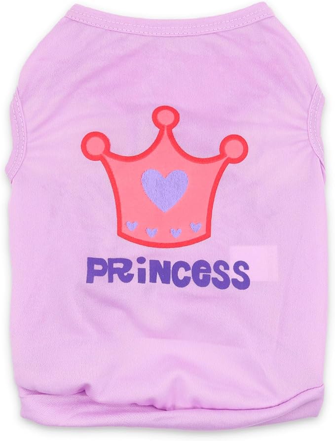 4 Packs Small Dog Dress Puppy Dresses Pet Small Dogs Shirt Girl Dog Clothes Dresses for Girls