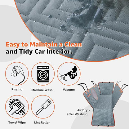 LOOBANI Dog Car Seat Cover 54" W 58" L