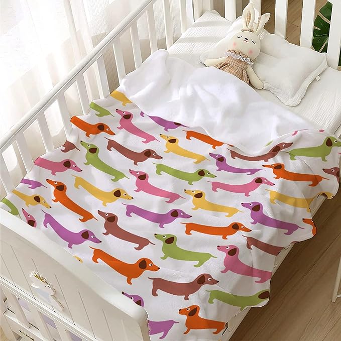 Dachshund Dog Blankets Puppy Blanket 30x40 in