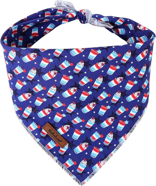 4th of July Dog Bandanas Boy Girl Summer