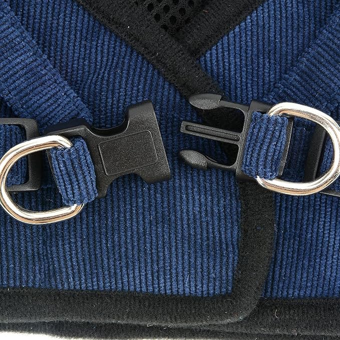 Zunea Small Dog Harness and Leash Set No