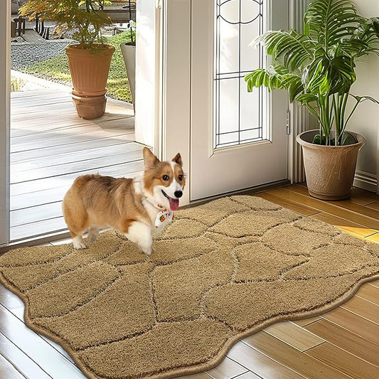 BSICPRO Dog Mat for Muddy Paws 24x36 Low