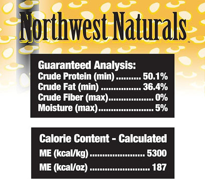 Northwest Naturals Freeze-Dried Whole Chicken Egg Functional Topper - for Dogs & Cats - Healthy, 1 Ingredient, Human Grade Pet Food, All Natural - 4 Oz (Packaging May Vary)