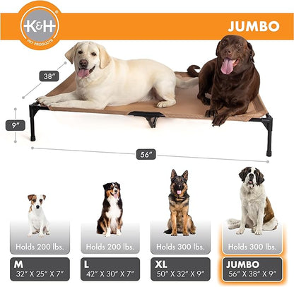K&H Pet Products Elevated Outdoor Dog Cot Bed