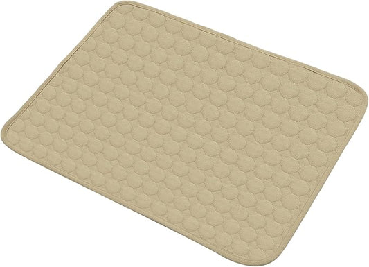 X AUTOHAUX Dog Seat Cover Reuse Car Seat 60x45cm Khaki