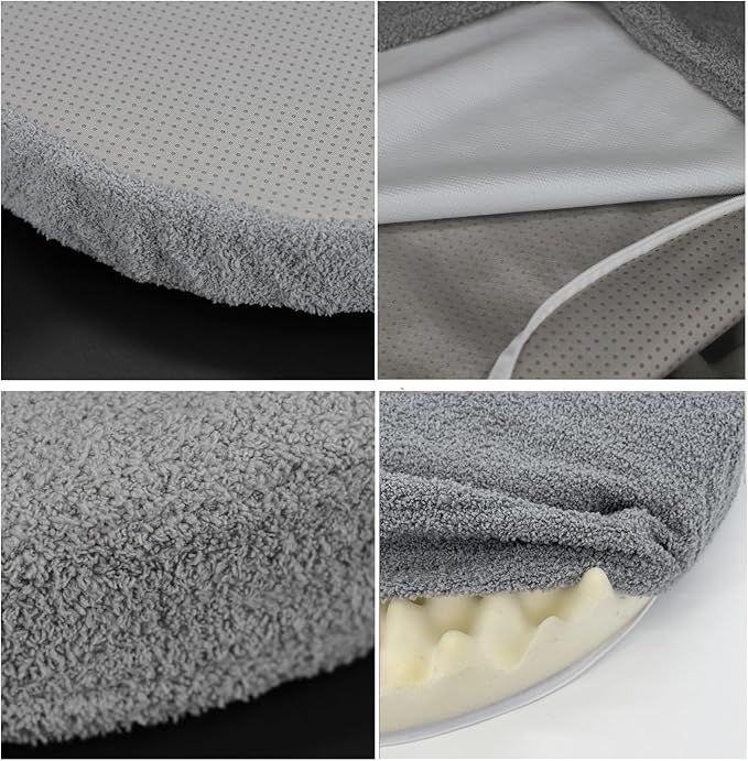 Dog Playpen Bed with Waterproof Washable Removable Cover 30 Inch