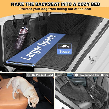 Back Seat Extender for Dogs Truck 300lbs, Waterproof