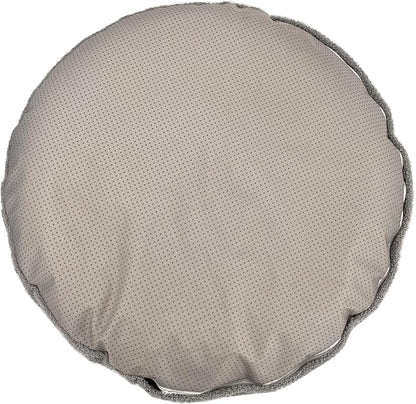 Waterproof Round Dog Bed Cover with Zipper Washable Replacement Cover Only Small 20 Inch