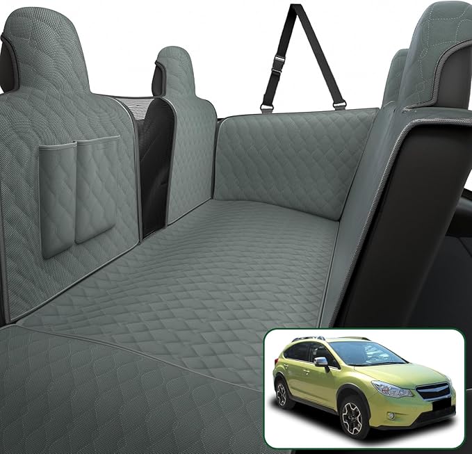 Bilisin Dog Car Seat Cover with Mesh Window 2013-2017 for