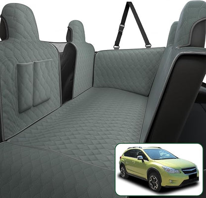 Bilisin Dog Car Seat Cover with Mesh Window 2013-2017 for