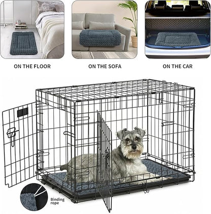 NOYAL Dog Bed Mat Soft Washable Dog Crate